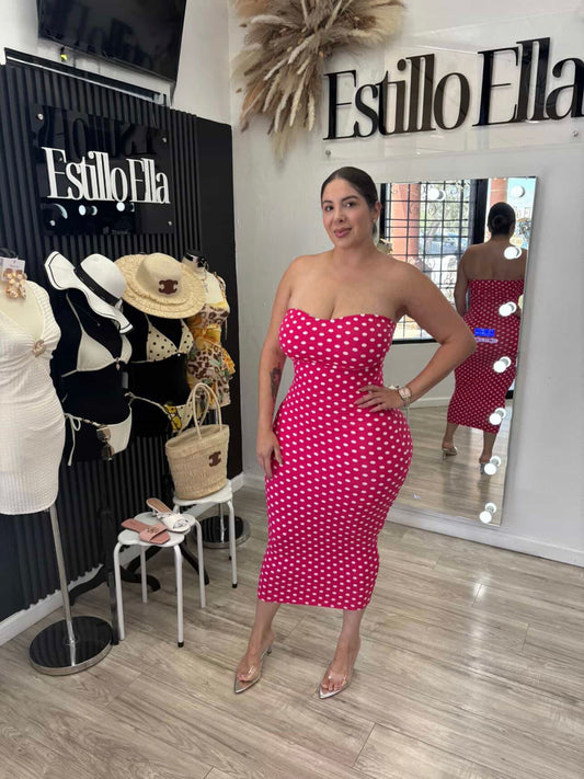 Heart Tube Dress