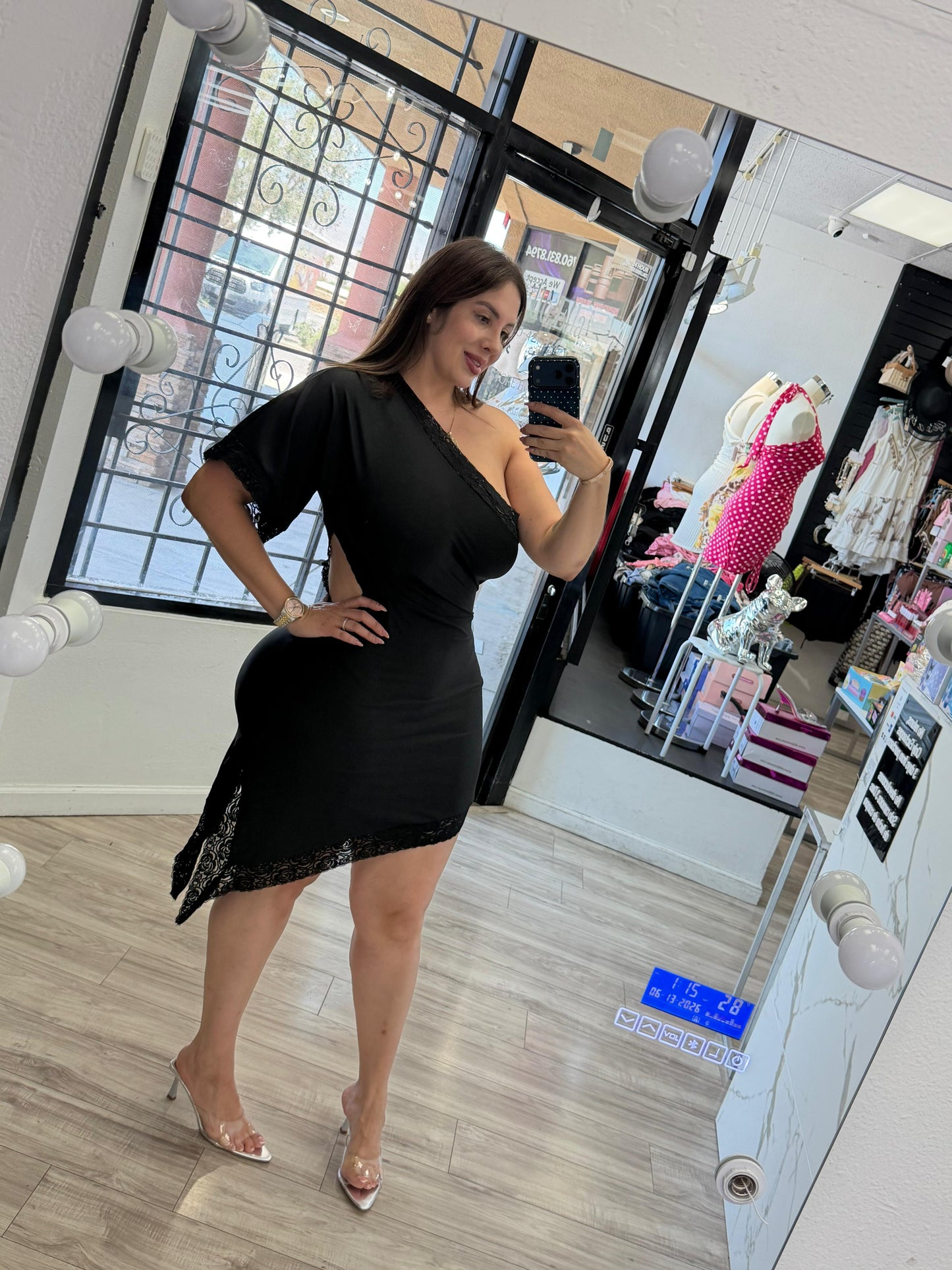 Rose Lace Dress